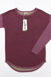 Smartwool Shadow Pine Colorblock Sweater Merono Wool Argyle Purple Heather Sz XS