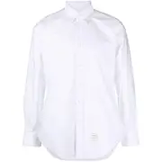 [Thom Browne] Thom Browne Button-up Cotton Shirt III NUMERIC WHITE