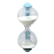 Dulton Sax Blue 8.5cm Magnetic 3-Minute Sandglass Kitchen Timer/Clock Hourglass