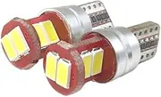 2pcs 12V w5w car T10 Led Light Bulbs 6 Led white 5630SMD replacement bulb