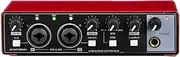 Binxind 1 PCS Sound Card Studio Record USB Audio Interface Sound Equipment 48V Phantom for Recording Red