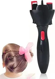 Automatic Hair Braider, Electric Quick Hair Twister Machine, 360 Degree Rotation & One-Click Control, Smart Rollers Hair Braider Tool for Girl DIY Magic Hair Styling