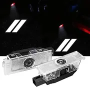 2PCS Never Fade Door Lights Logo for Dodge Challenger 2013-Present, Courtesy LED Welcome Puddle Projection Light Lamps Accessories