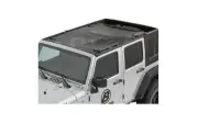 Bestop 52401-11 Black Sun Bikini Safari Style Mesh Soft Top for Jeep Wrangler JK
