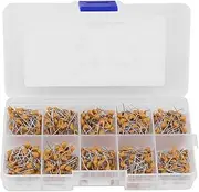QANYEGN 500pcs 10 Values 50V 10PF 680PF Monolithic Ceramic Capacitor Assorted Kit, Monolithic Capacitor Set