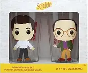 Funko PoP! Seinfeld-Jerry and George Glass Set 2 Pack