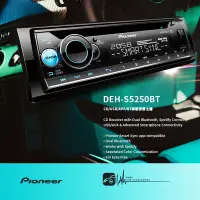 在飛比找Yahoo!奇摩拍賣優惠-M1P Pioneer【DEH-S5250BT】CD/USB