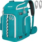 Ski Boot Bag, 65L Ski Boot Bag Backpack 1680D Nylon Waterproof Ski Bag For, Skis