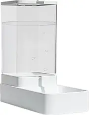 Automatic Pet Feeder - Automatic Feeder Cat Dry Food | Leak-Proof Bowl Waterer Feeding Station for Dog Kitten Puppy Indoor Outdoor Travel