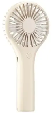 Handheld Fan, Portable Fan Mini Fan Powerful Hand Fan with 3 Speeds, USB Beige