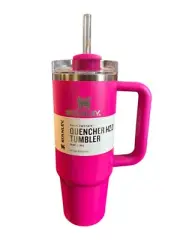 Stanley Quencher H2.O Flowstate Tumbler 30 oz Camelia Limited Edition~BNWT