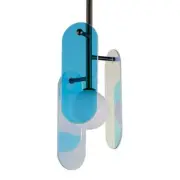 Studio M SM24812DC Megalith 7"W LED Abstract Mini Pendant - Bronze