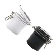2 Pcs Eye Lashes Glue Storage Container Eyelash Extension Supplies Tank