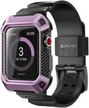 For Apple Watch Series 3 2 1 SUPCASE Rugged Smart Watch Case Cover w/ Strap Band