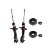 2 Front KYB Shocks Strut Mount Kit for Volkswagen Golf Mk III Passat 3A Vento 1H