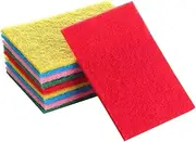 UTHCLO 100pcs Scouring Pad Sponges Scrubber