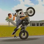 Bike Wheelie Parking Game: Offline Brasil Bike Drive Racing Moto Wheelie Bike Driving Game 3D