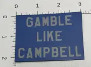 NFL Detroit Lions Dan Campbell meme MAGNET Gamble Like Campbell Motor City