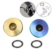 Bike Bicycle Bleed Titanium Screw & ORing Gold and Colorful Options Available