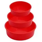 Silicone Round Cake Mold-4/6/8 Inch Reusable Nonstick Baking Tray