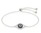 NEW!14K White Gold, Sapphire & Diamond Evil Eye Bracelet/Effy / Retail $1,975