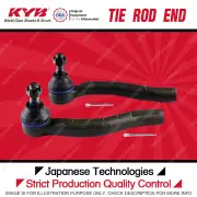 2 KYB Front Tie Rod Ends for Toyota Prius C NHP10R Yaris NCP130R NCP131R 1.3 1.5