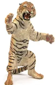 Papo Standing Roaring Roman Arena Tiger 50208. NEW WITH TAGS
