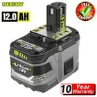 12.0Ah For RYOBI P108 One Plus High Capacity Battery 18V Lithium-Ion P104 P109