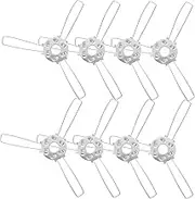 Homoyoyo 20Pcs Lampshade Spring Adapter Clips Durable DIY Fixators for Pendant Shades Easy to Install Lightweight for Home Cafe Restaurant Decor