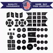 For Mercedes 07-14 Door Steering AC Window Repair Button Kit Decal Stickers NEW