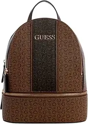 [GUESS] Flaner Logo Backpack, Cocoa, One Size, Backpack