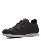 Clarks ShacreLite Low Oxford, Black Nubuck, 10.5 Medium