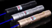 1mW Blue Laser Pen Pointer Adjustable Focus Visible Beam 450nm