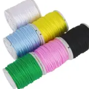 10 Colors Hand Knitting Cords Useful Thicken Beading Thread Rings Making
