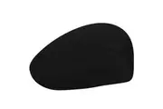 KANGOL Tropic 507 Ivy Cap Mens Flat Driving Hat Vintage Summer - Black