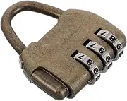 Baluue Mini Combination Padlock Luggage Padlock Keyless Password Lock for Travel Handbag Gym