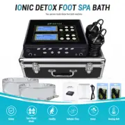Professional Dual User Ionic Foot Spa Bath Detox Machine with Infrared Belt AU