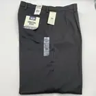 Dockers Signature Khaki Pants Classic Pleated Lux Stretch Flex Waistband Pebble