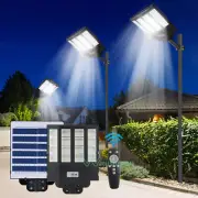 1000W Luces LED Solares De Patio Lamparas Solares Patios Luz Solar Para Jardin