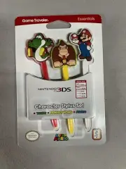 Nintendo 3DS Character Stylus Set Yoshi Donkey Kong Super Mario 2016 Collectible