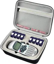 Hard Case For Dymo Letratag Lt 100H Label Maker Mesh Pocket