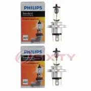 2 pc Philips High Beam Headlight Bulbs for Smart Forfour Fortwo 2016-2017 od (for: Smart)