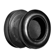 2-pack Headset Sponge Case for Razer Blackshark V2 Series - Black Lambskin