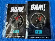 Lot of 2 Disney Marvel Ant-Man Avengers Bam Box Enamel Pin Glitter LE 99 & REG