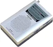 Pocket Radio for Indoor - Portable Radio Support Battery Operated | Pocket-Sized Transistor Radios with Telescopic Antenna | Outdoor Mini AM FM duall Band Radio World Receiver with Speaker