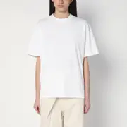 [HAIKURE] White Alain T-shirt in cotton L White