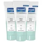 Dermasil Body Lotion Fresh Aloe 3-Pack – Non-Greasy Fast-Absorbing Fresh Sc...