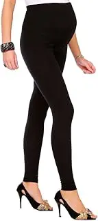 [FUTURO FASHION] Maternity Leggings Full Ankle Very Warm Thick Heavy Cotton Leggings (Fleece Inside) 8-22 UK
