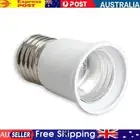 E27 to E27 Extension Base CLF LED Light Bulb Lamp Adapter Socket Converter