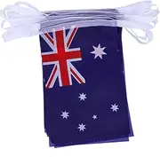 LABRIMP Sports Events Australian Flags Bunting Set Australian Flag Bunting for Party Background